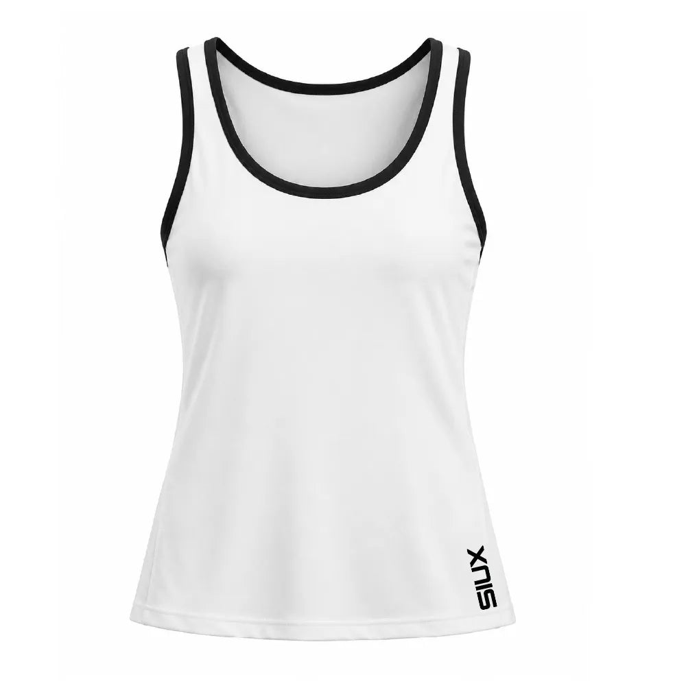 Camiseta de tirantes mujer Match White