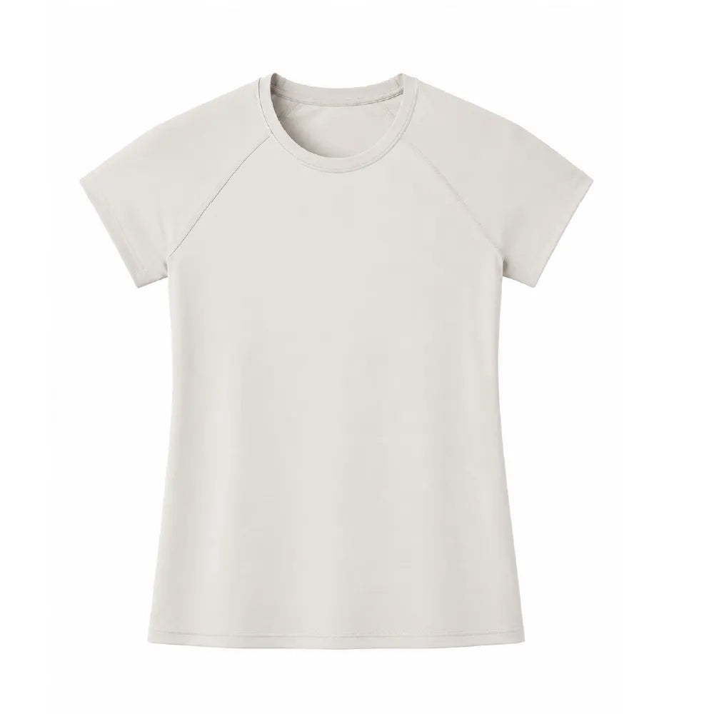 Camiseta con costuras Marev White mujer FW26-27