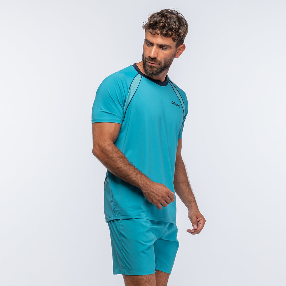 CAMISETA SIUX HOMBRE MATCH 24 TURQUESA (XXL)
