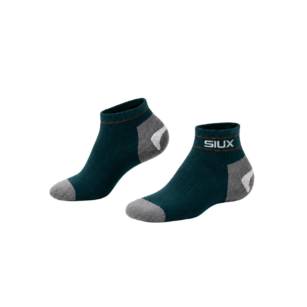 Pack 2 calcetines cortos White-Green FW26-27