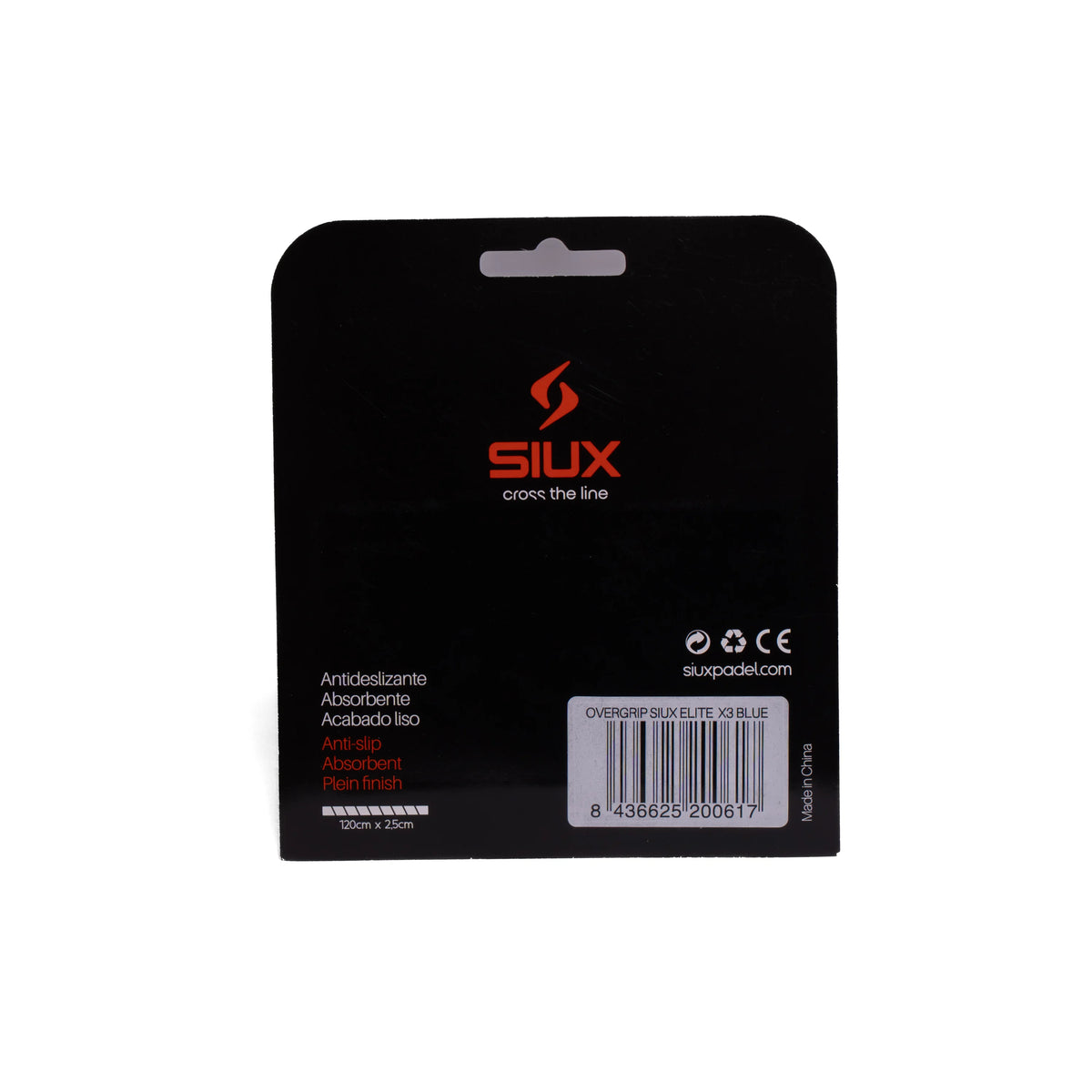 OVERGRIP SIUX ELITE X3 AZUL