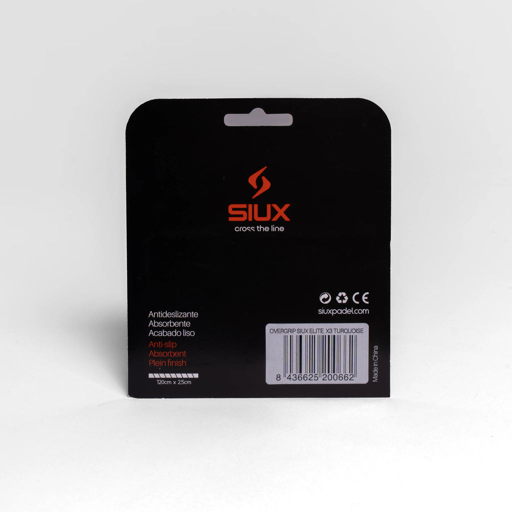 OVERGRIP SIUX ELITE X3 TURQUESA