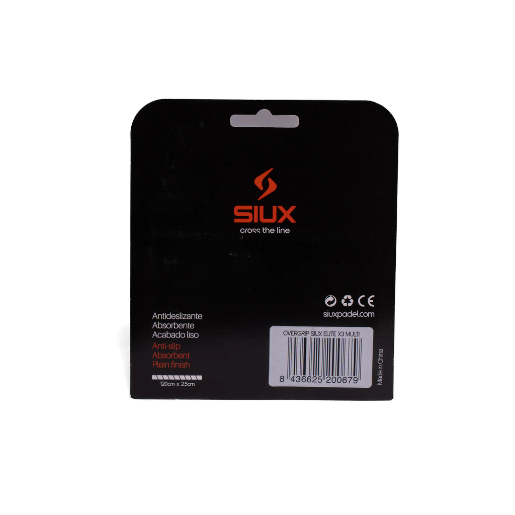 OVERGRIP SIUX ELITE X3 MULTICOLOR