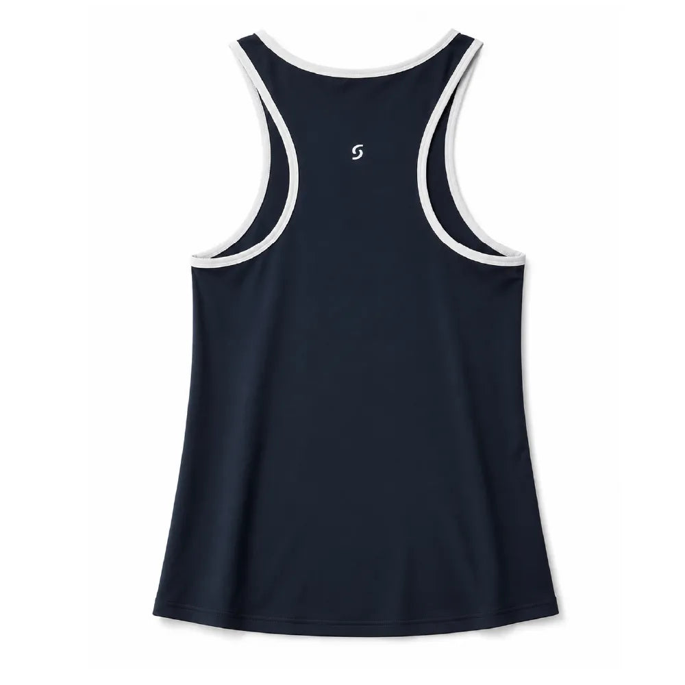Camiseta de tirantes mujer Match Blue