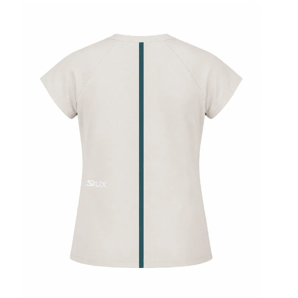 Camiseta con costuras Marev White mujer FW26-27
