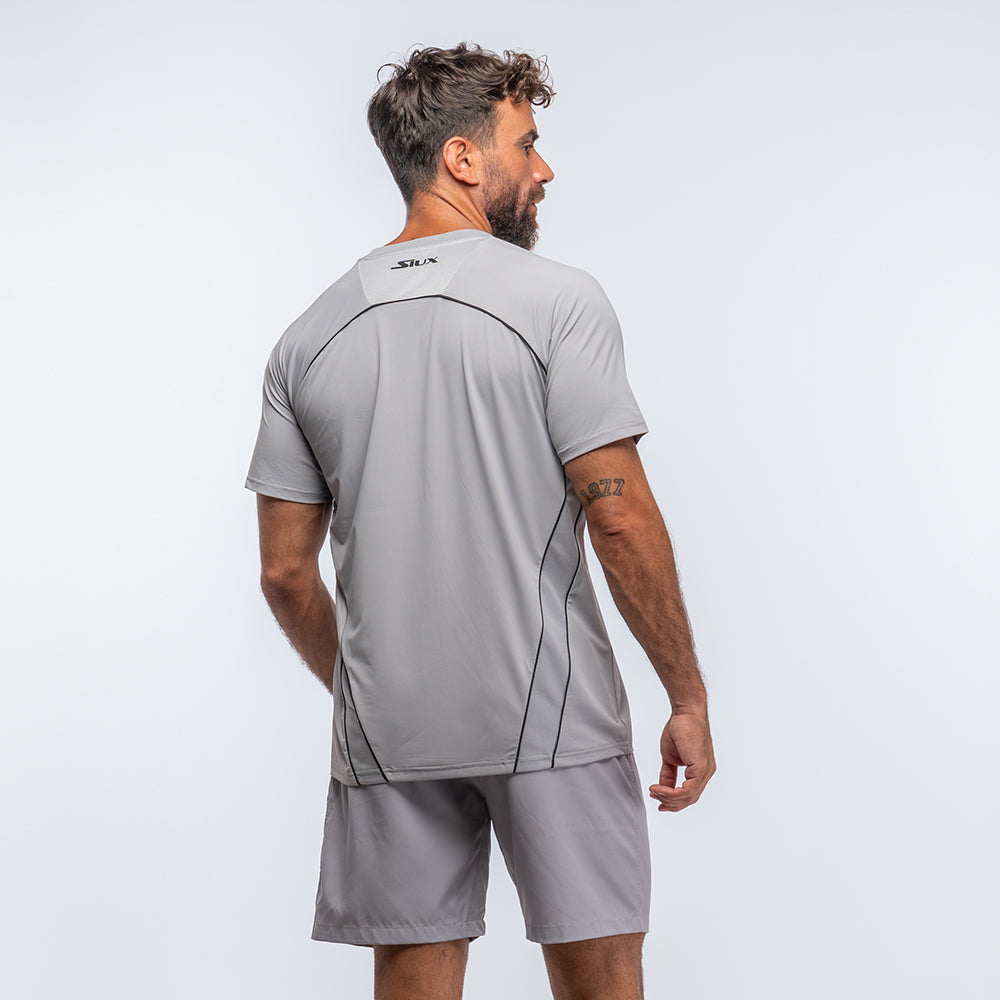 CAMISETA SIUX HOMBRE MATCH 24 GRIS (XL)