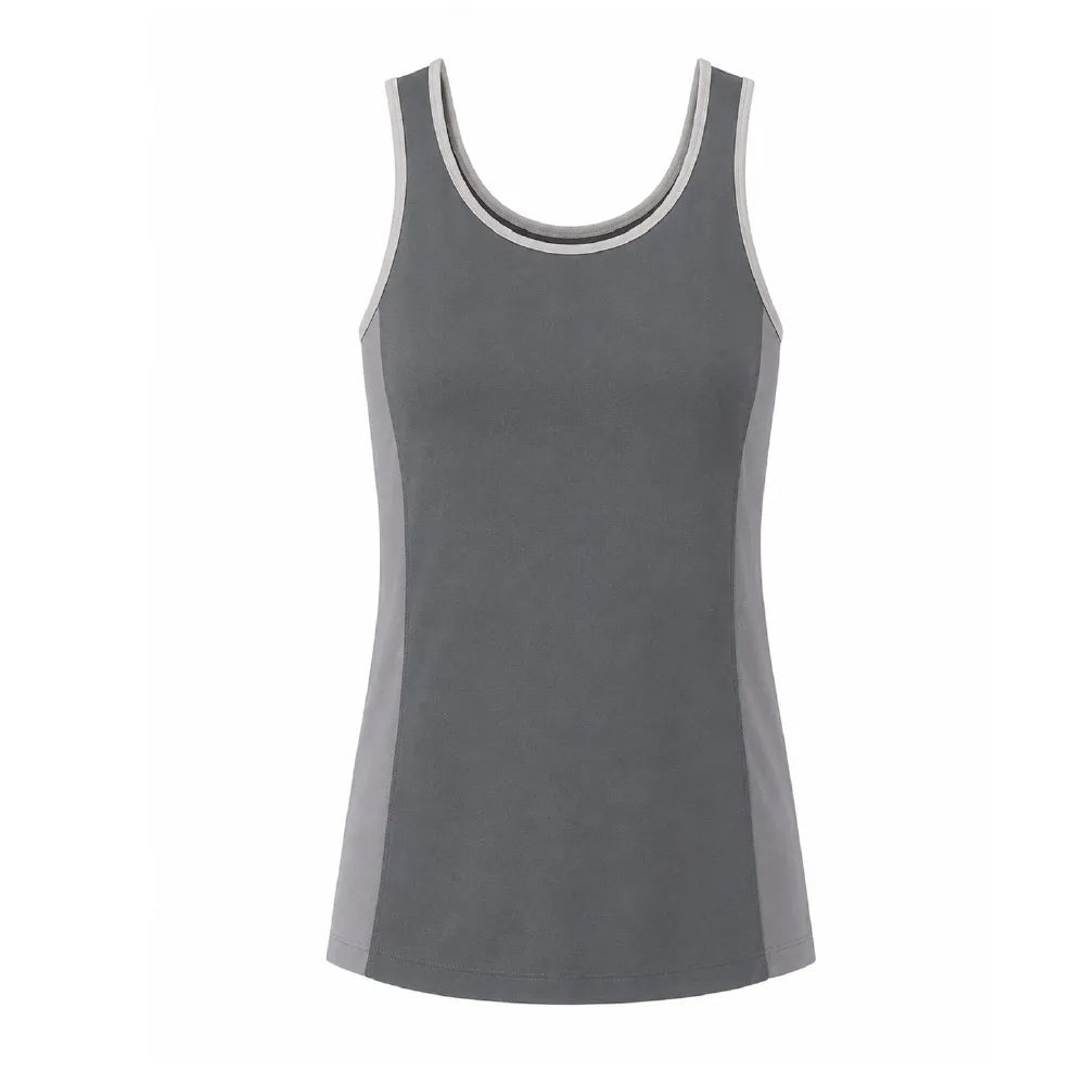 Camiseta de tirantes Calyx Grey mujer FW26-27
