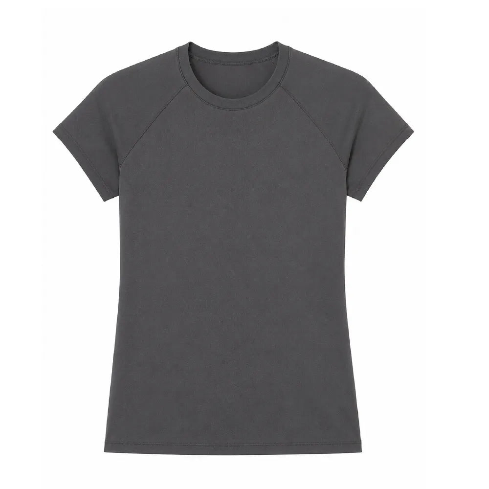Camiseta con costuras Marev Grey mujer FW26-27