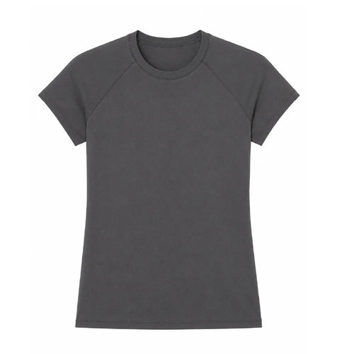 Camiseta con costuras Marev Grey mujer FW26-27