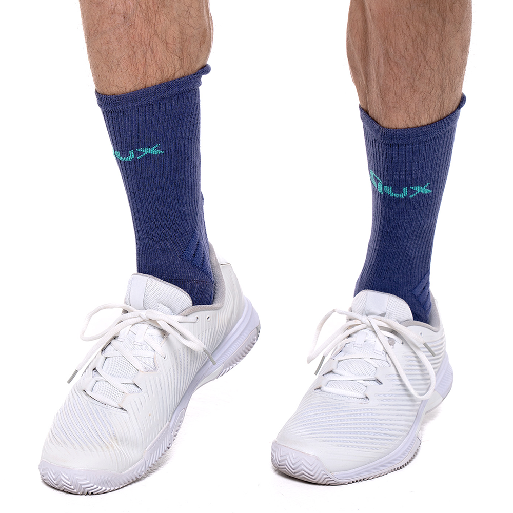 PACK 2 CALCETINES SIUX LARGOS REVEAL - TURQUOISE + NAVY SS25 (47/50)