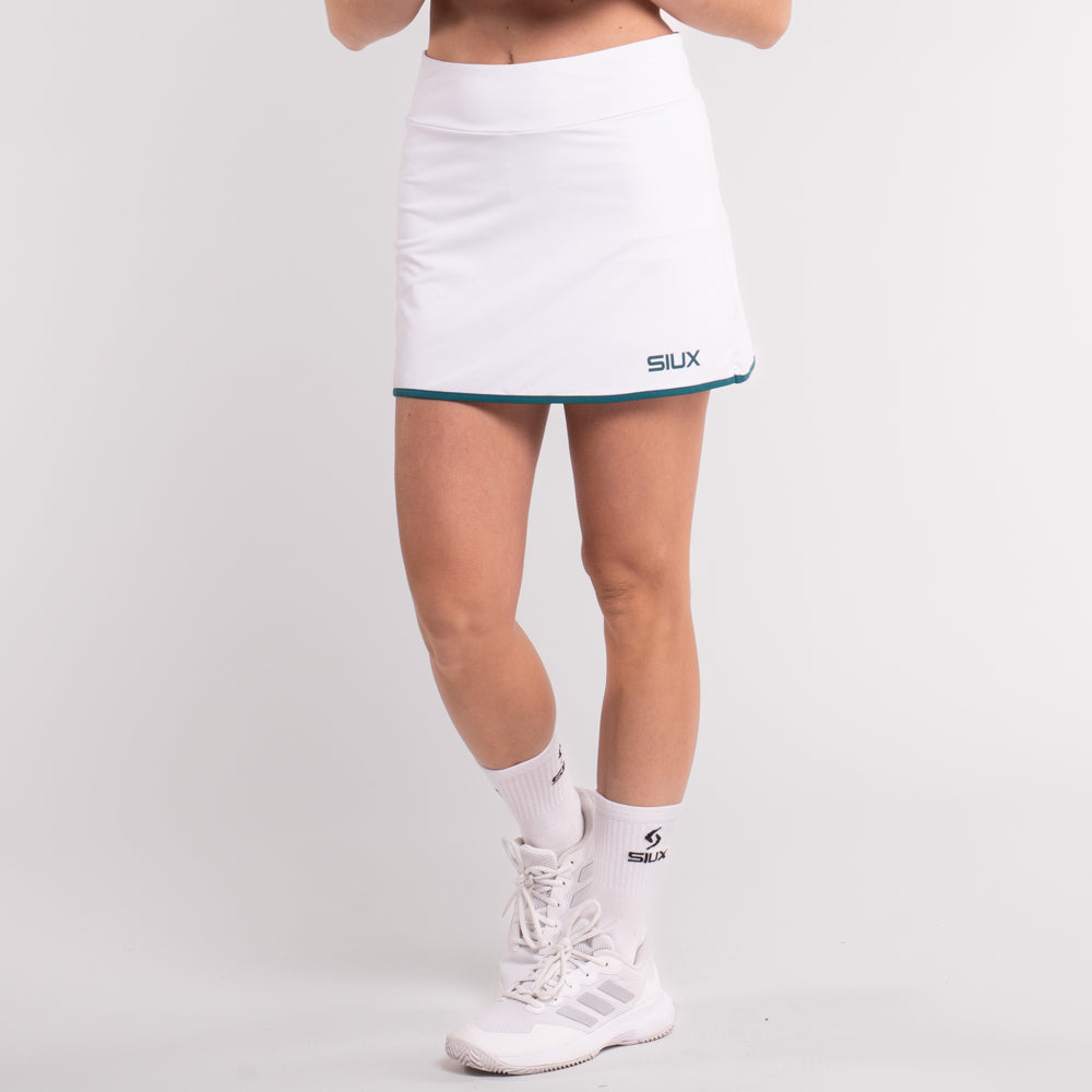FALDA SIUX SILK 26 WOMEN WHITE