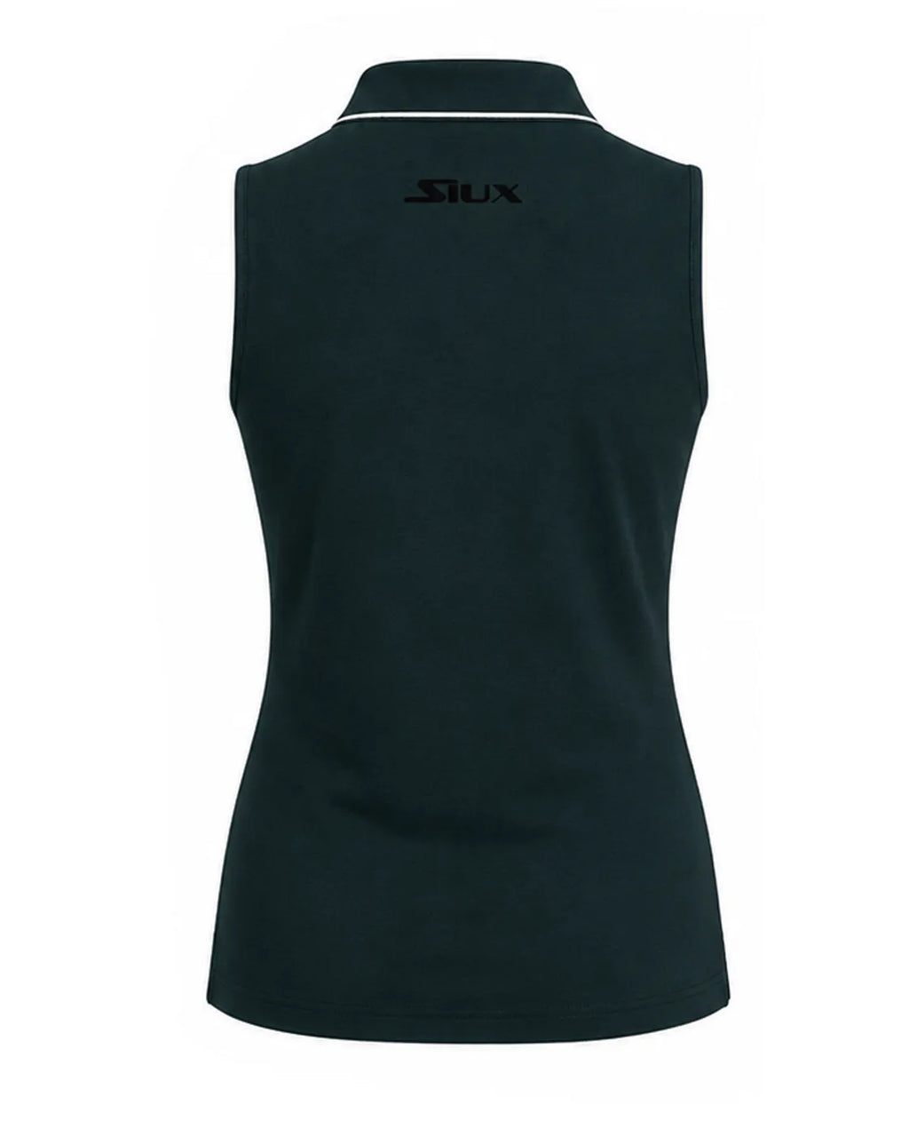 Polo de algodón Match Green mujer