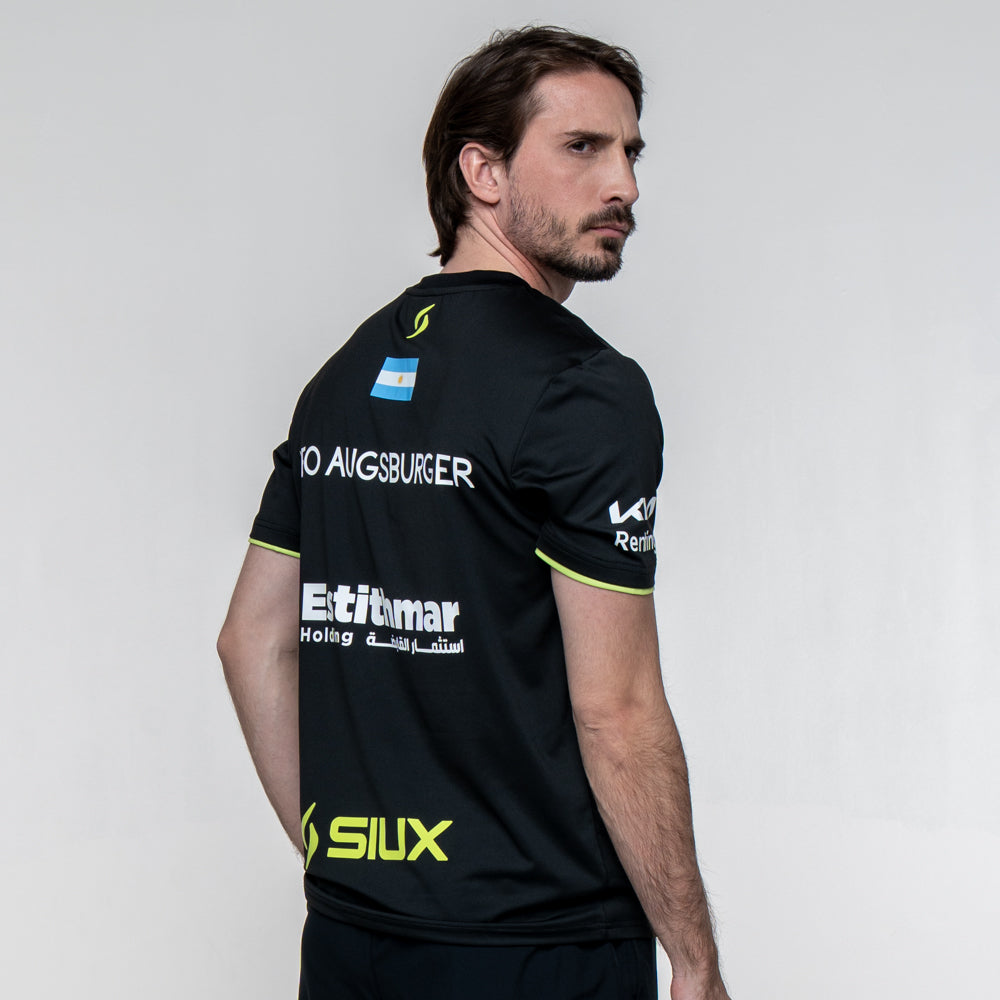 CAMISETA SIUX FENIX X LEO AUGSBURGUER 26 BLACK