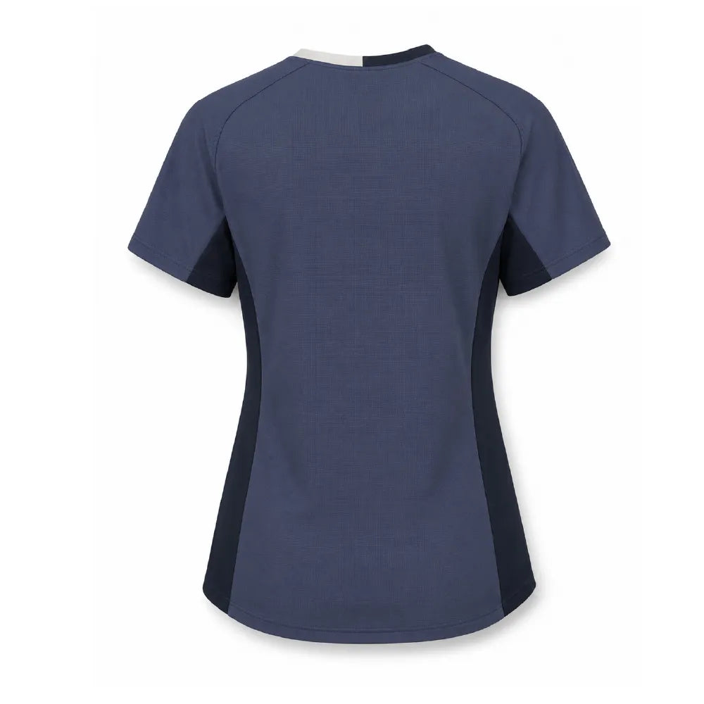 Camiseta doble cuello Calyx Blue hombre FW26-27