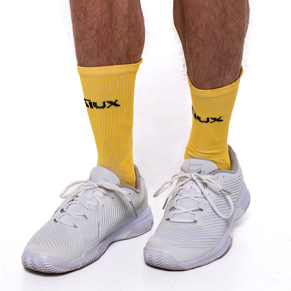 PACK 2 CALCETINES SIUX LARGOS REVEAL - YELLOW + WHITE SS25 (47/50)