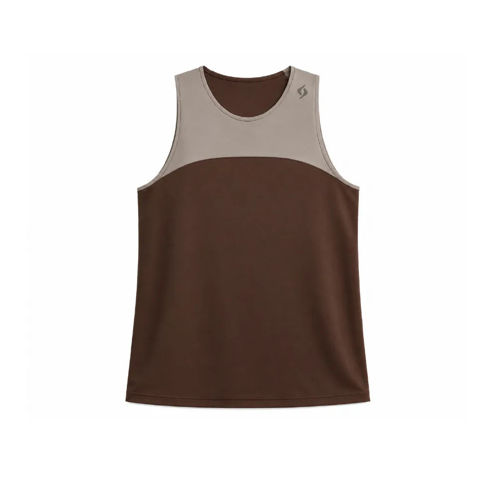 Camiseta de tirantes Attoma Brown mujer FW26-27