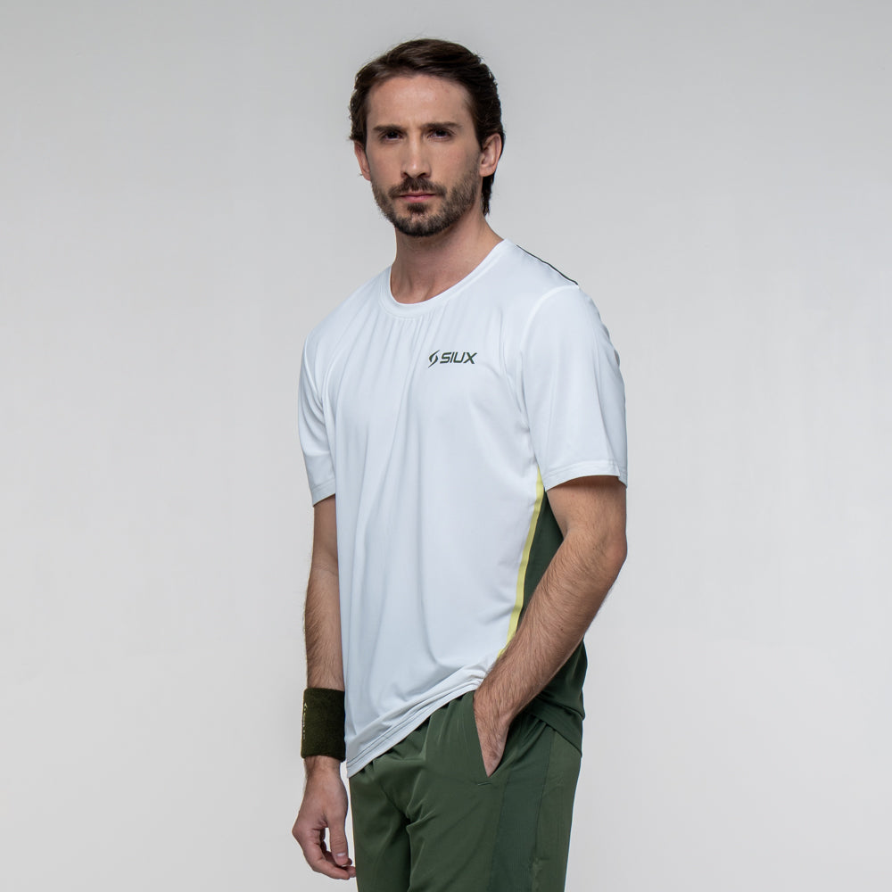 CAMISETA SIUX GAREH 26 HOMBRE BLANCA