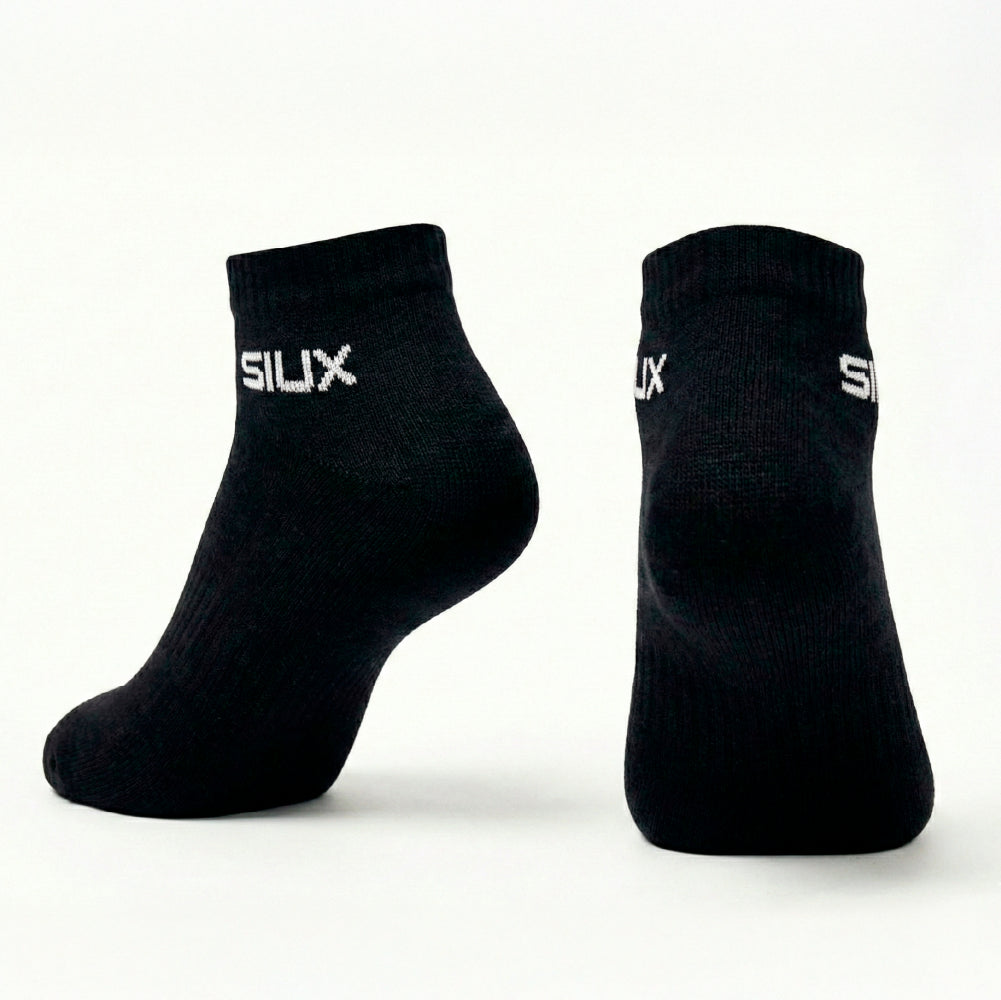 PACK 3 CALCETINES SIUX BASIC 26 CAÑA CORTA NEGRO