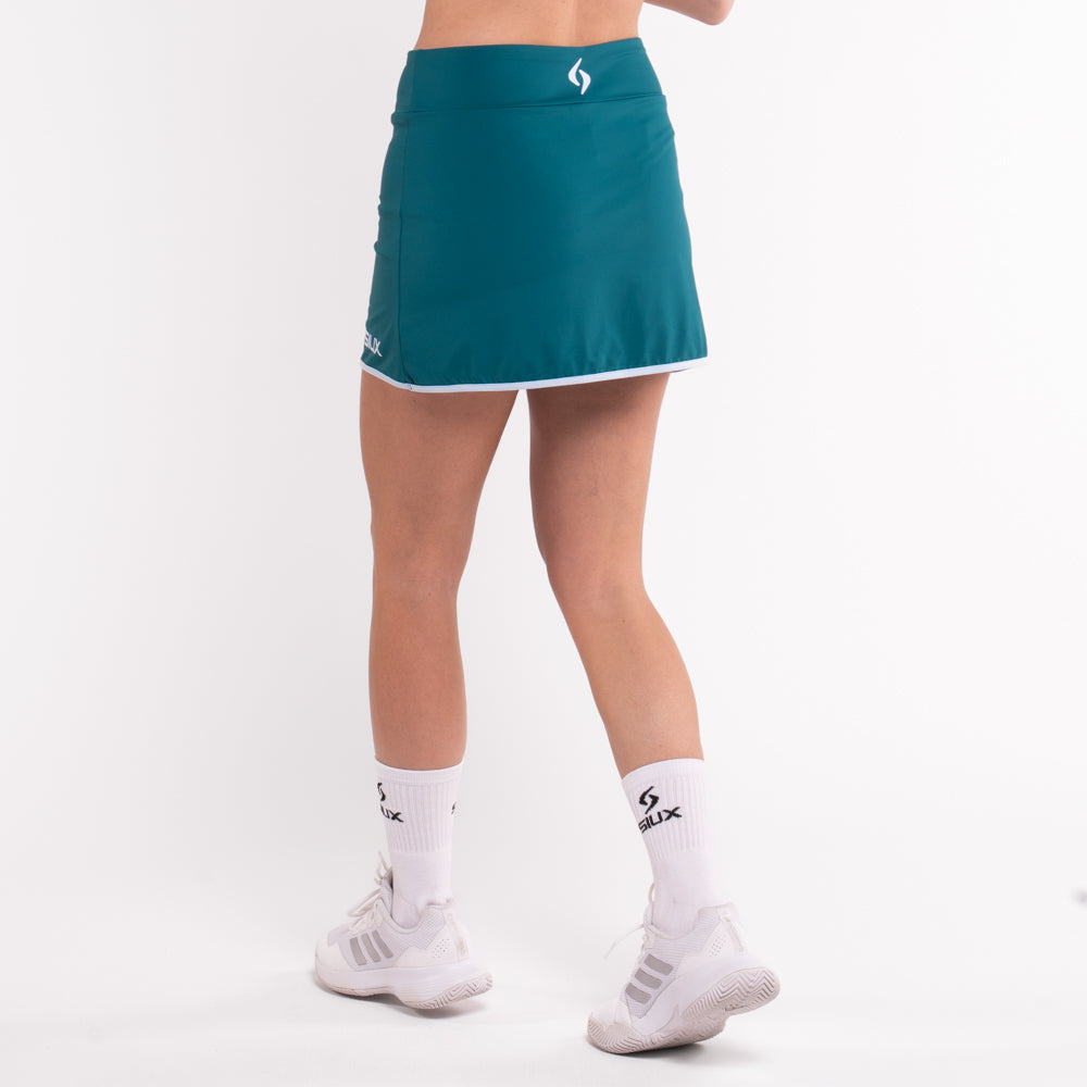 FALDA SIUX SILK 26 WOMEN GREEN