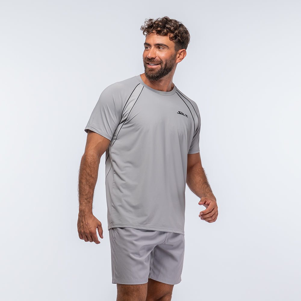 CAMISETA SIUX HOMBRE MATCH 24 GRIS (XL)