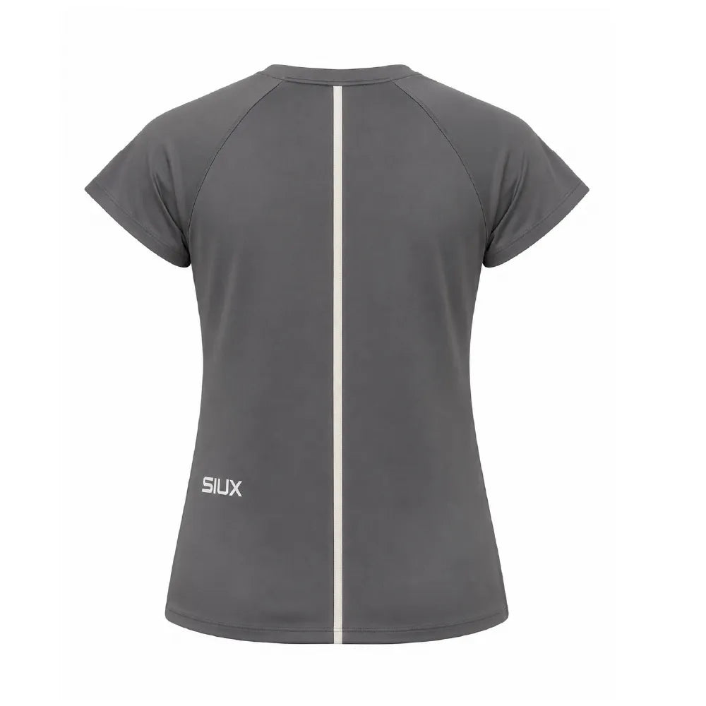 Camiseta con costuras Marev Grey mujer FW26-27