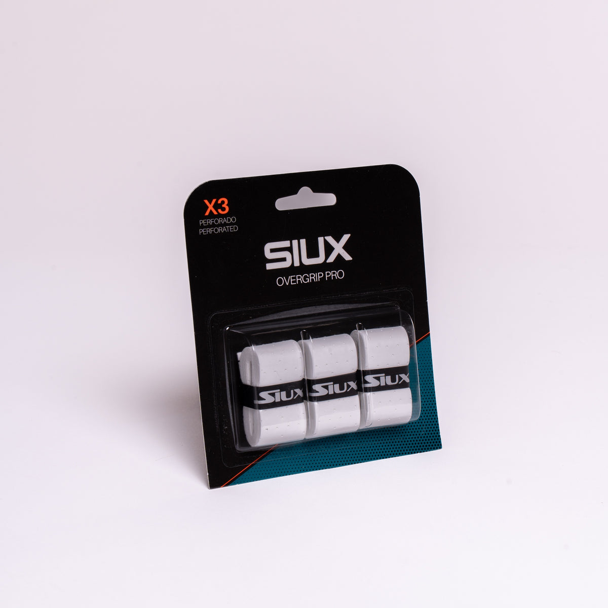 OVERGRIP SIUX PRO PERFORATED X3 BLANCO