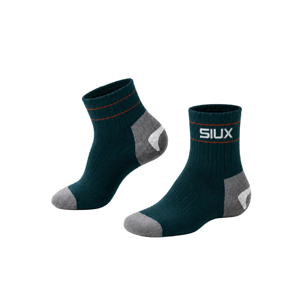 Pack 2 calcetines medios White-Green FW26-27