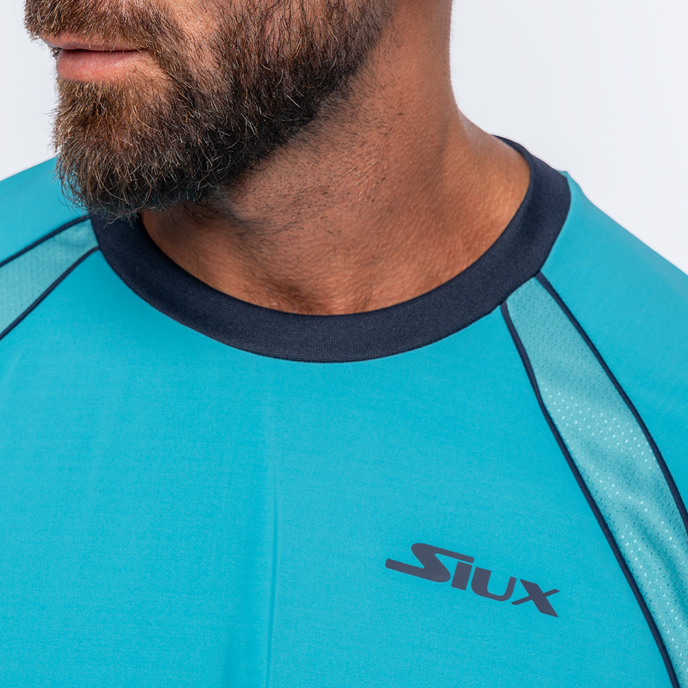 CAMISETA SIUX HOMBRE MATCH 24 TURQUESA (XXL)