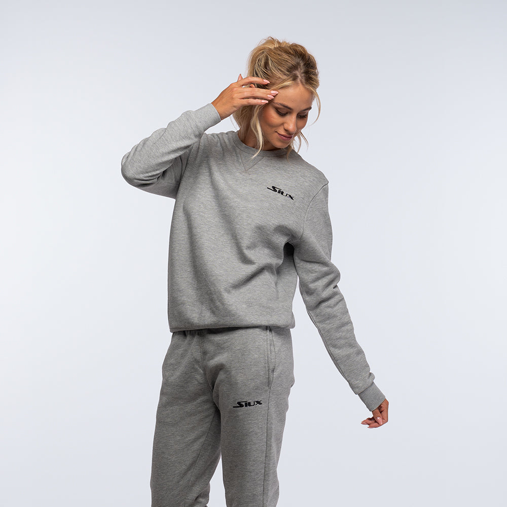 SUDADERA SIUX BASIC GRIS (M)
